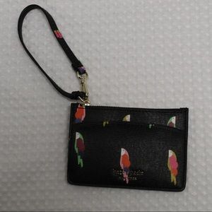 Kate Spade Sylvia Flock Party Wristlet
